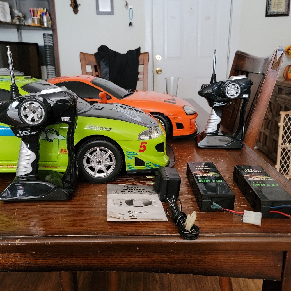 1:6 Scale The Fast And The Furious RC Cars